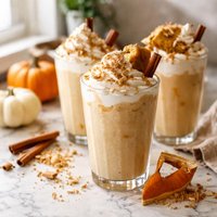 Pumpkin Pie Milkshakes