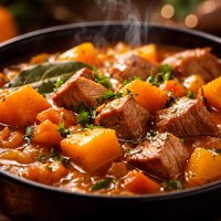 Pumpkin Pork Stew