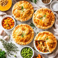 Pumpkin Pot Pie Pies