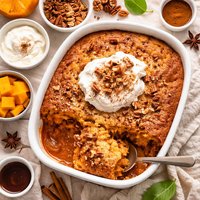 Pumpkin Pudding Cake