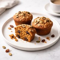 Pumpkin Raisin Muffins