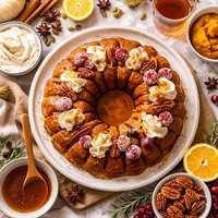 Pumpkin Rum Baba Baba Au Rhum Thanksgiving Cake
