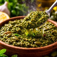 Pumpkin Seed Arugula Pesto Sauce Vegan
