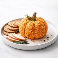 Pumpkin Shaped Cheese Ball