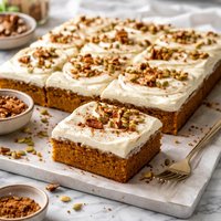 Pumpkin Sheet Cake with Cream Cheese Frosting