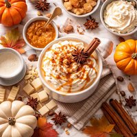 Pumpkin Spice White Mocha
