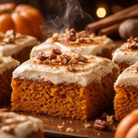 Pumpkin Squares with Browned Butter Frosting