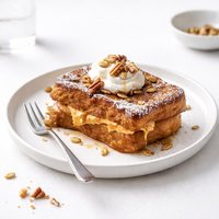 Pumpkin Stuffed French Toast