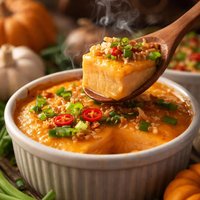 Pumpkin Tofu Pie or Pumpkin Tofu Custards