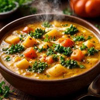 Pumpkin Vegetable Soup Quick Easy