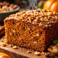 Pumpkin Walnut Cake