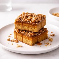 Pumpkin Walnut Praline Bars