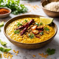 Puneri Dal Yellow Lentils Pune Style