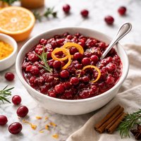 Pungent Cranberry Orange Sauce