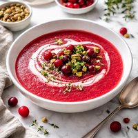 Pureed Cranberry Soup