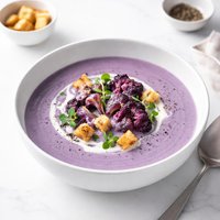 Purple Passion Soup Cauliflower and Potato Soup