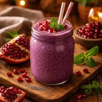 Purple Pomegranate Smoothie