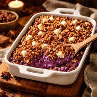 Purple Sweet Potato Casserole