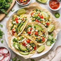 Purslane Egg Tacos Tacos De Verdolagas Y Huevos