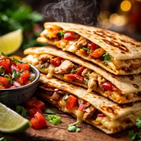 Quesadillas with Pico De Gallo