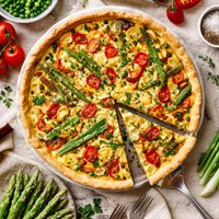 Quiche Maraichere French Vegetable Tart