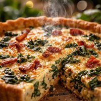 Quiche Spinach and Bacon