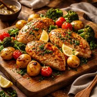 Quick and Easy Chicken Dinner