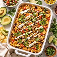 Quick and Easy Chicken Tortilla Chip Bake