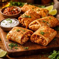 Quick and Easy Chimichangas