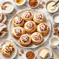 Quick and Easy Cinnamon Rolls Yeast Free
