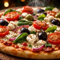 Quick and Easy Mediterranean Pizza