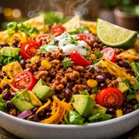 Quick and Easy One Bowl Taco Salad