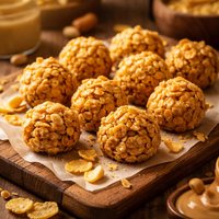 Quick and Easy Peanut Butter and Cornflake Snack Balls