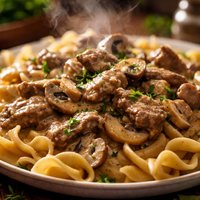 Quick and Easy Stroganoff