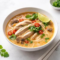 Quick and Easy Thai Soup Chicken