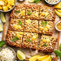 Quick and Easy Tropical Coffee Cake