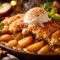 Quick Apple Cobbler