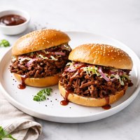 Quick Barbecued Beef Sandwiches