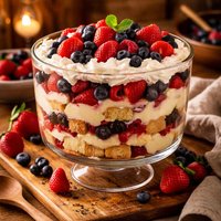 Quick Berry Trifle