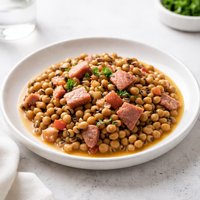 Quick Black Eyed Peas Ham