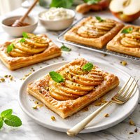 Quick but Tantalising Apple Tarts