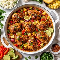 Quick Caribbean Pineapple Chicken