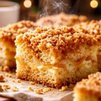 Quick Cheesy Coffee Cake