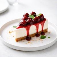 Quick Cherry Cheesecake