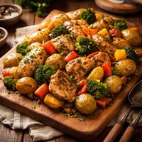 Quick Chicken and Vegetables