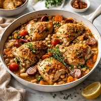 Quick Chicken Cassoulet