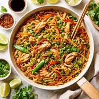 Quick Chicken Chow Mein