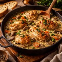 Quick Chicken Fricassee