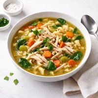 Quick Chicken Noodle Vegetable Soup Weight Watchers