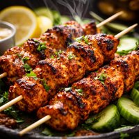 Quick Chicken Tikka Satay